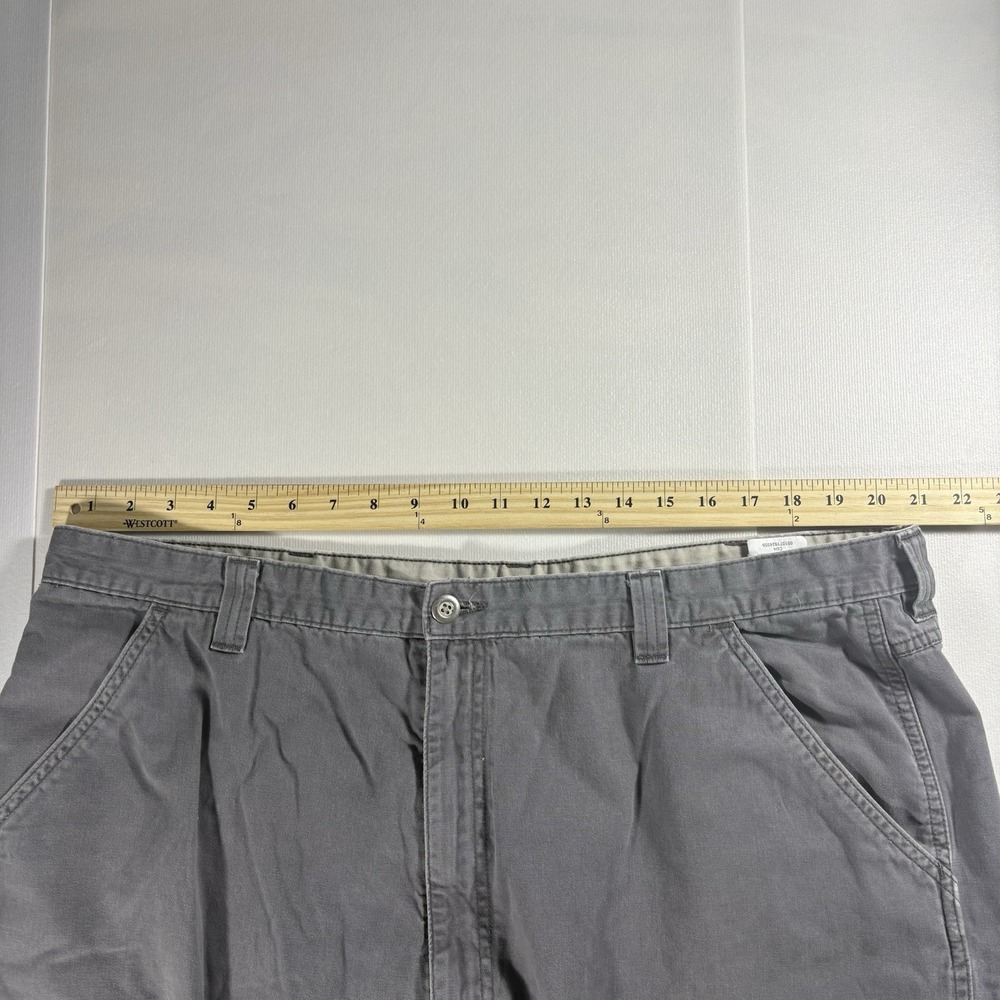 Wrangler Riggs Workwear Cargo Utility Shorts Men Size 42 Gray Cotton Relaxed Fit - Picture 5 of 5